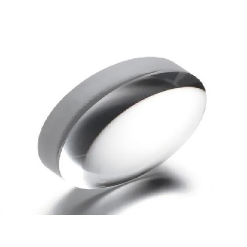 最佳外形透镜，D25.4 mm，F=75.0 mm，材料：N-BK7，AR/AR@350-700 nm