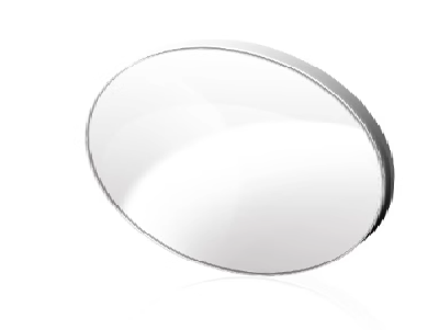 双凸透镜，D12.7mm，F=15.0 mm，材料：CaF2