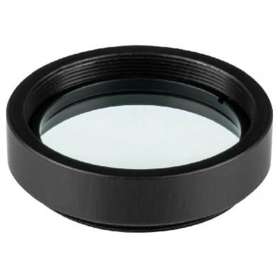 最佳外形透镜，D25.4 mm，F=100.0 mm，材料：N-BK7，AR/AR@1050-1700 nm，安装于内径25.4 mm的标准透镜套筒