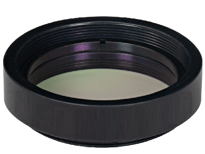 平凸透镜，D25.0 mm，F=100.0 mm，材料：N-BK7，AR/AR@650-1050 nm，安装于内径25.4 mm的标准透镜套筒